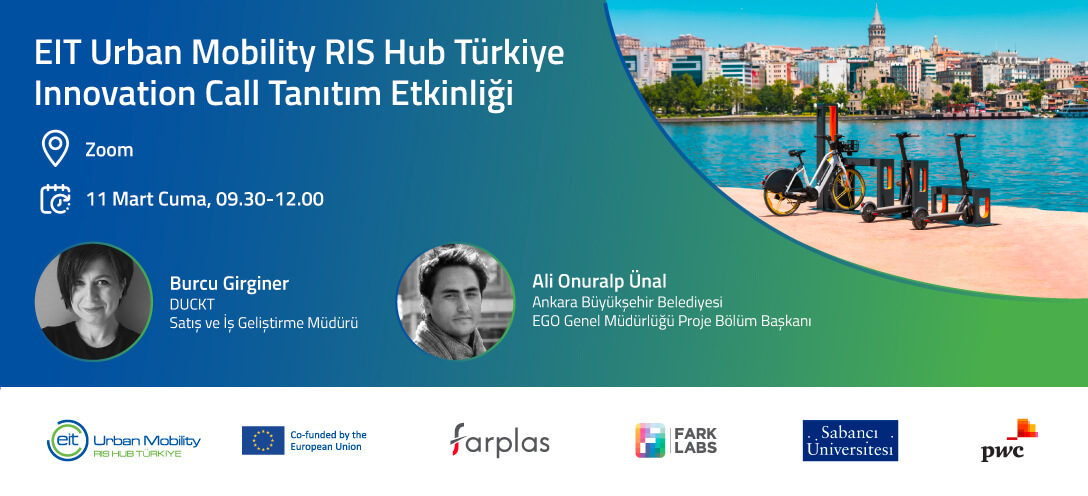 EIT Urban Mobility RIS Hub Turkiye Innovation Call Info Session